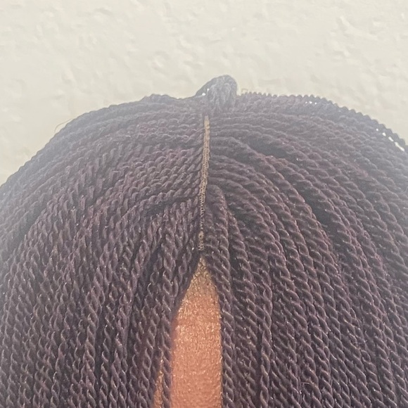 Braided Purple wig - Picture 9 of 12